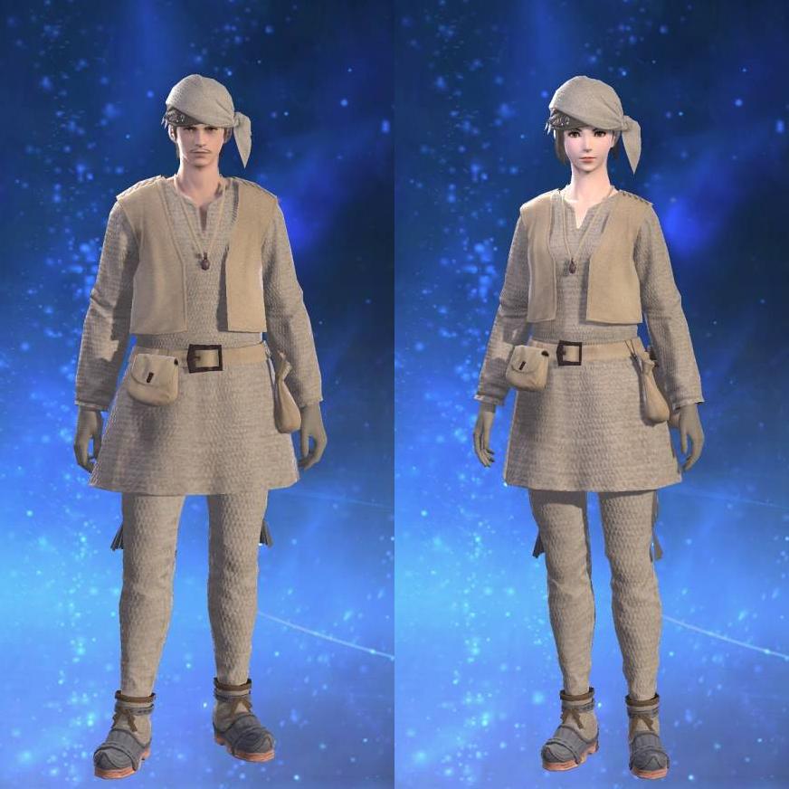 Hempen Shepherd's Tunic ｜ FFXIV ARMOURY COLLECTION