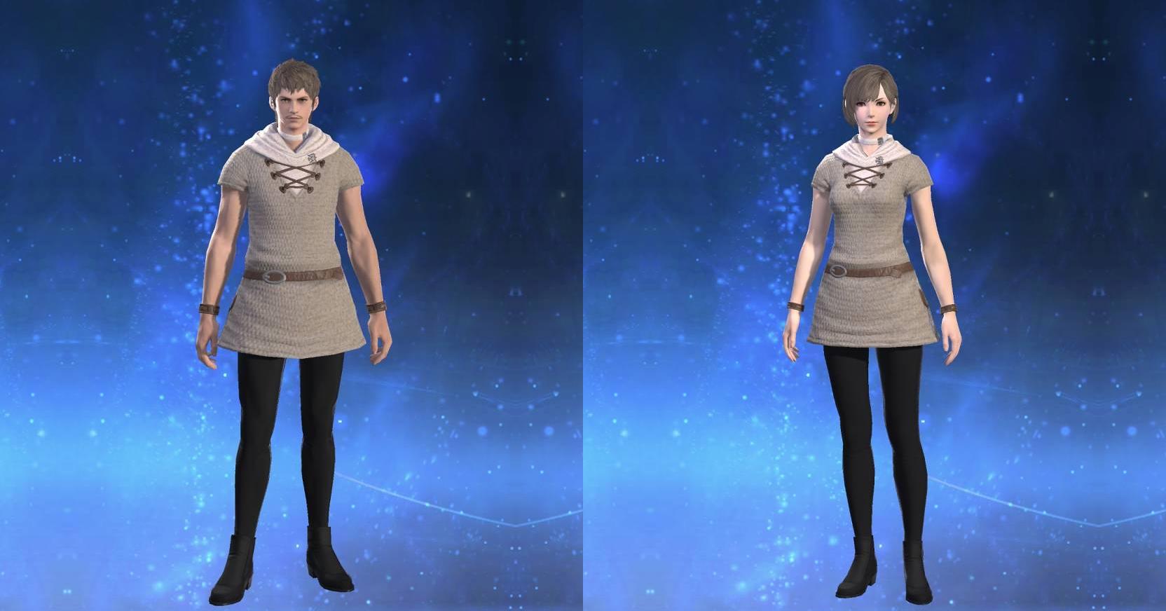 Hempen Tunic ｜ FFXIV ARMOURY COLLECTION