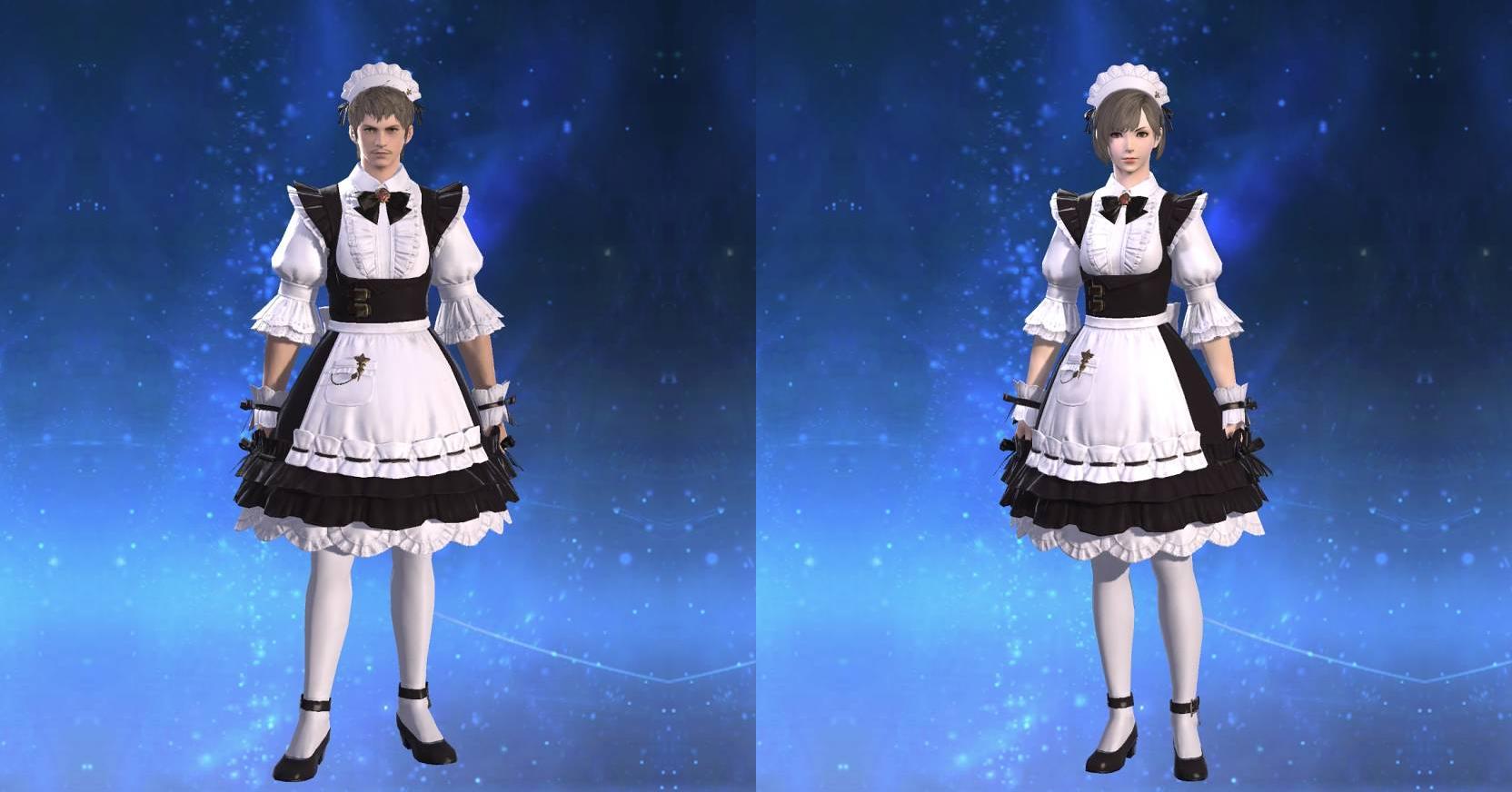 ff14 ストア メイド エプロン