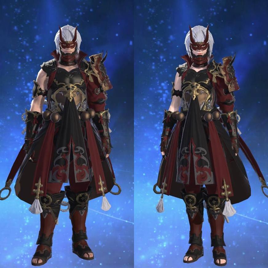 Aka Oni Hara-ate ｜ FFXIV ARMOURY COLLECTION