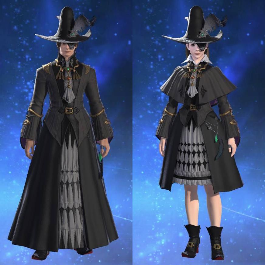 Idealized Wicce Coat ｜ FFXIV ARMOURY COLLECTION