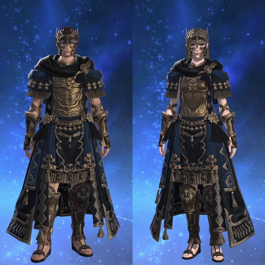 Ornate Classical Hoplomachus's Lorica | FFXIV ARMOURY COLLECTION