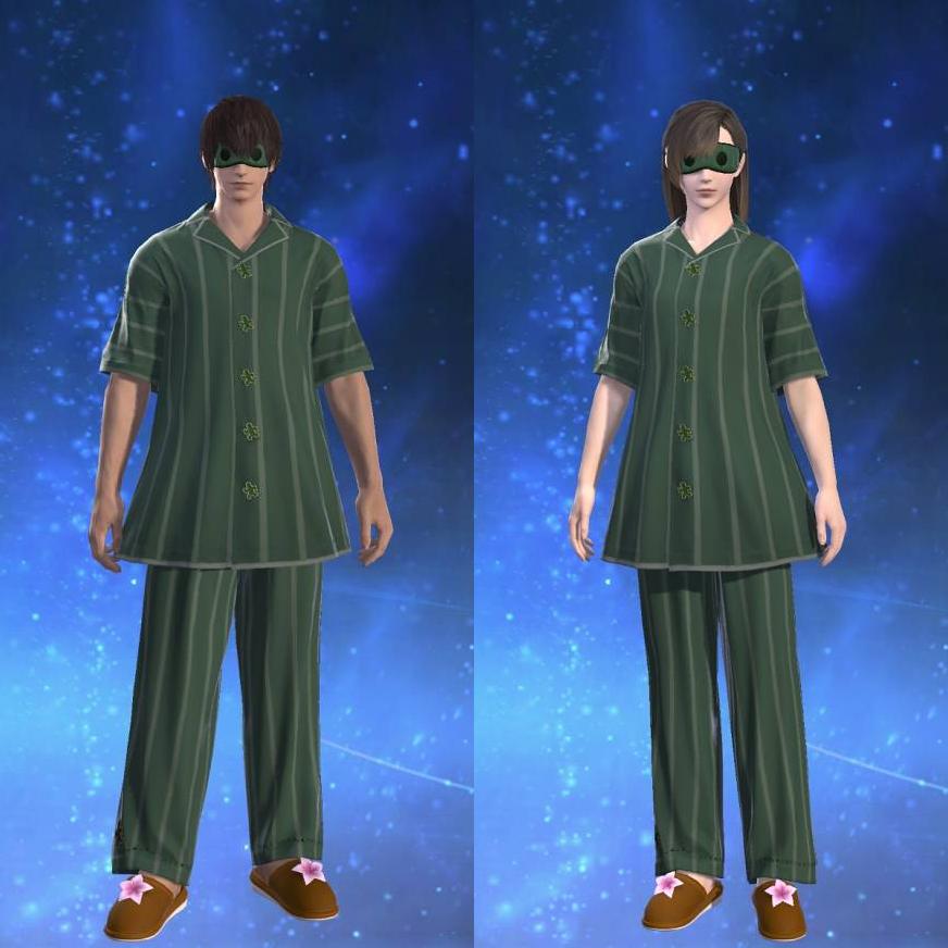 Cactuar Pajama Shirt ｜ FFXIV ARMOURY COLLECTION