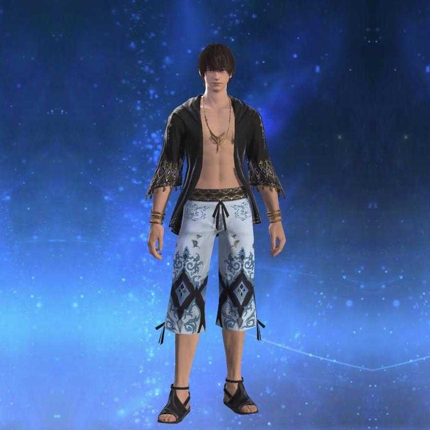 Summer Sunset Beach Cover-up ｜ FFXIV ARMOURY COLLECTION