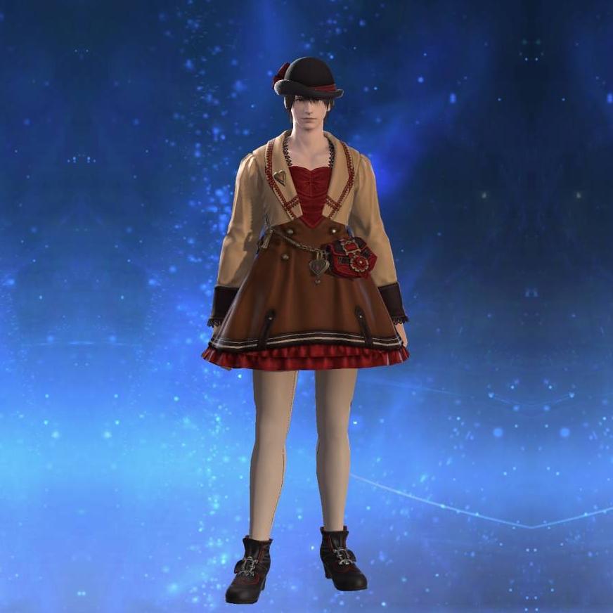 Valentione Emissary’s Ruffled Dress ｜ FFXIV ARMOURY COLLECTION