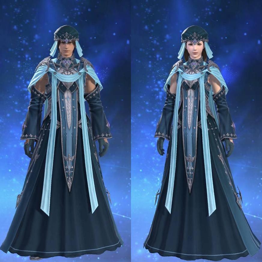 Ascension Robe of Casting's gearset image.