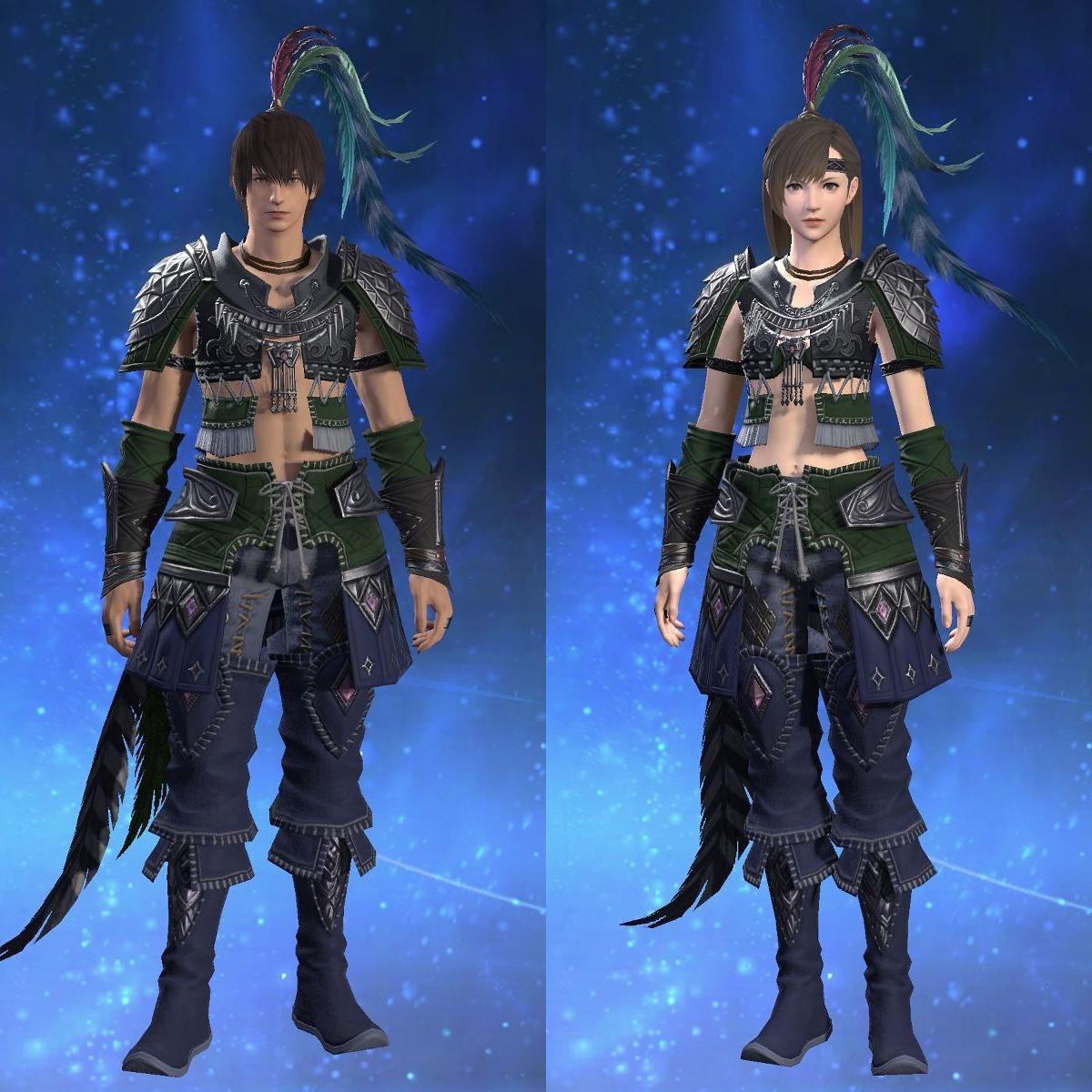 Cobalt Tungsten Vest of Maiming ｜ FFXIV ARMOURY COLLECTION