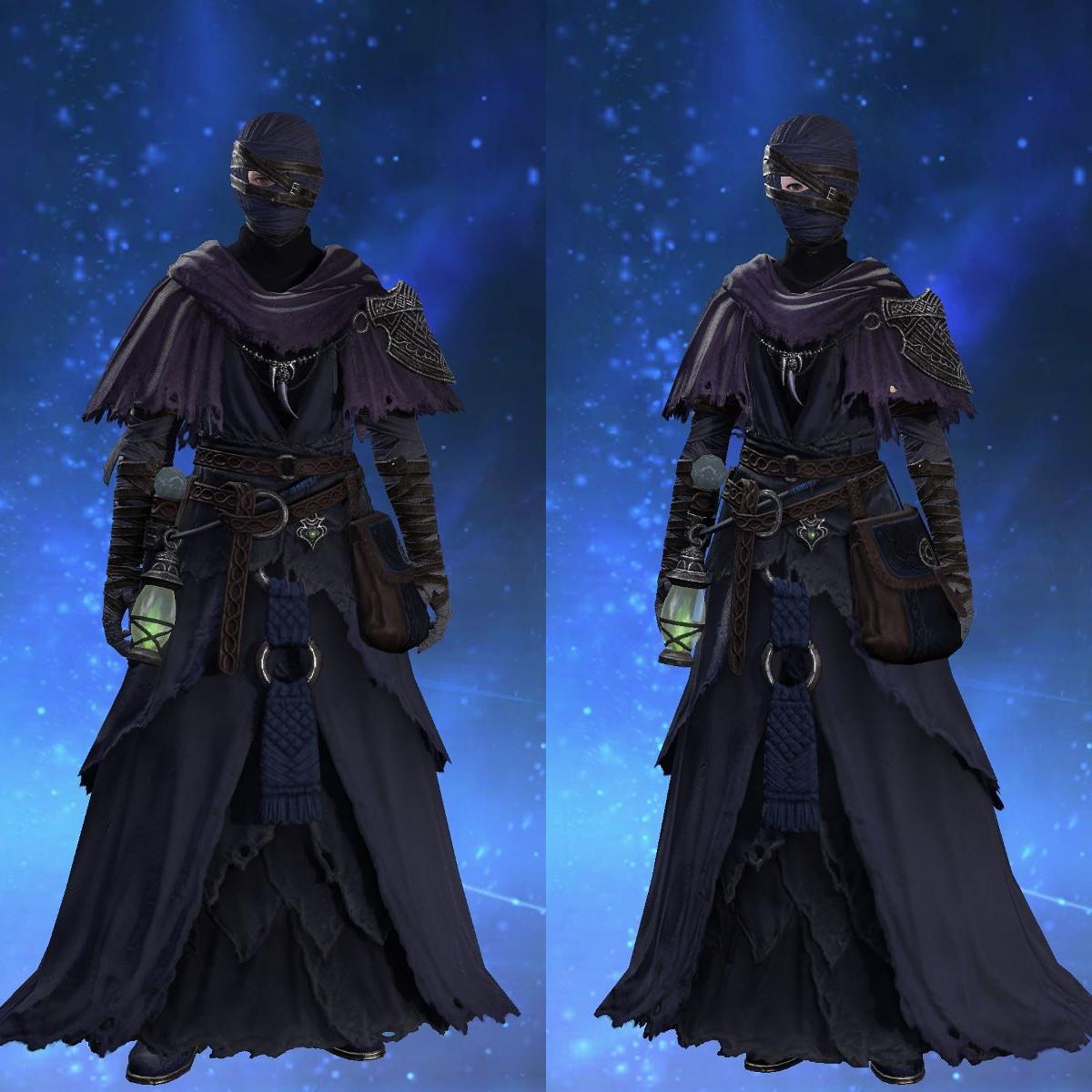 Mountain Linen Cloak of Aiming ｜ FFXIV ARMOURY COLLECTION