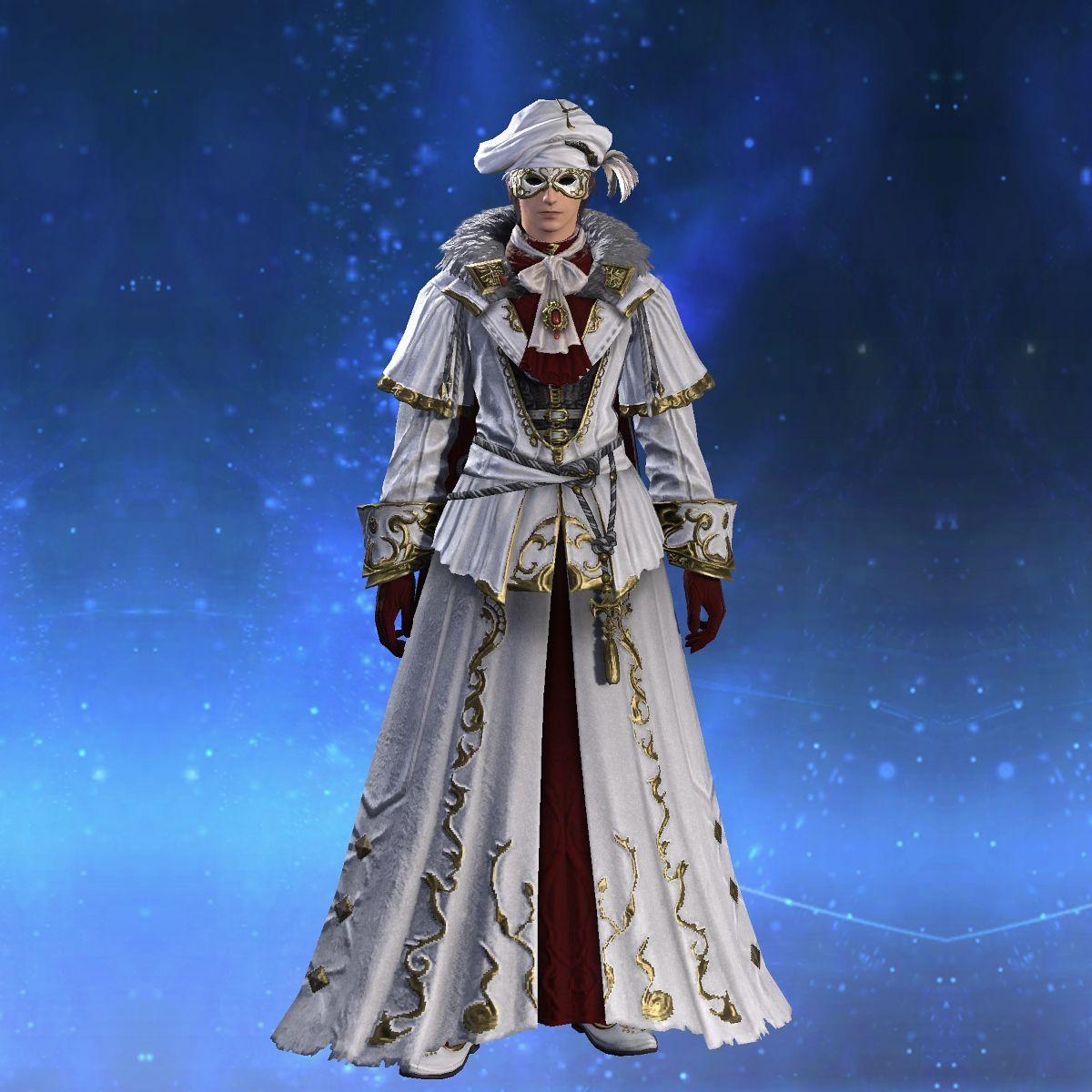 Archeo Kingdom Coat of Healing's gearset image.